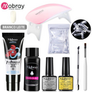 Kit Unha de Gel Completo Profissional + FRETE GRÁTIS + EBOOK DE INSTRUÇÕES DE APLICAÇÃO