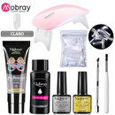 Kit Unha de Gel Completo Profissional + FRETE GRÁTIS + EBOOK DE INSTRUÇÕES DE APLICAÇÃO