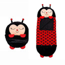 JUGLES® - Pelúcia que vira saco do dormir - Bibi Unicórnio