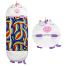 JUGLES® - Pelúcia que vira saco do dormir - Bibi Unicórnio