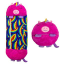 JUGLES® - Pelúcia que vira saco do dormir - Bibi Unicórnio