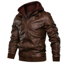 Jaqueta de Couro Elegance Masculina