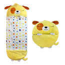 JUGLES® - Pelúcia que vira saco do dormir - Bibi Unicórnio