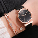 Relógio De Luxo Feminino + Bracelete - Kit Luxurious™