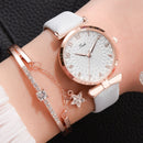 Relógio De Luxo Feminino + Bracelete - Kit Luxurious™
