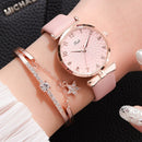 Relógio De Luxo Feminino + Bracelete - Kit Luxurious™