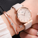 Relógio De Luxo Feminino + Bracelete - Kit Luxurious™