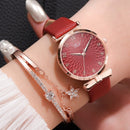 Relógio De Luxo Feminino + Bracelete - Kit Luxurious™