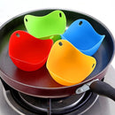 Kit De 4 Formas De Silicone Para Fazer Ovos - Easy Egg