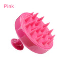 ESCOVA DE SILICONE MASSAGEADORA PARA TRATAMENTO DOS CABELOS