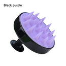 ESCOVA DE SILICONE MASSAGEADORA PARA TRATAMENTO DOS CABELOS