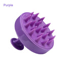 ESCOVA DE SILICONE MASSAGEADORA PARA TRATAMENTO DOS CABELOS
