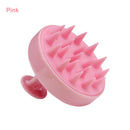 ESCOVA DE SILICONE MASSAGEADORA PARA TRATAMENTO DOS CABELOS