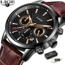 Relógio Masculino LIGE Chronograph