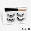 Magnétic Eyelashes 3D- Cílios Magnéticos- Delineador-Cílios postiços-Maquiagem de cílios