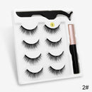 Magnétic Eyelashes 3D- Cílios Magnéticos- Delineador-Cílios postiços-Maquiagem de cílios
