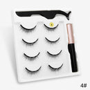 Magnétic Eyelashes 3D- Cílios Magnéticos- Delineador-Cílios postiços-Maquiagem de cílios