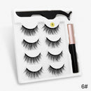 Magnétic Eyelashes 3D- Cílios Magnéticos- Delineador-Cílios postiços-Maquiagem de cílios