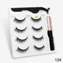 Magnétic Eyelashes 3D- Cílios Magnéticos- Delineador-Cílios postiços-Maquiagem de cílios