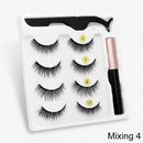 Magnétic Eyelashes 3D- Cílios Magnéticos- Delineador-Cílios postiços-Maquiagem de cílios