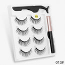 Magnétic Eyelashes 3D- Cílios Magnéticos- Delineador-Cílios postiços-Maquiagem de cílios